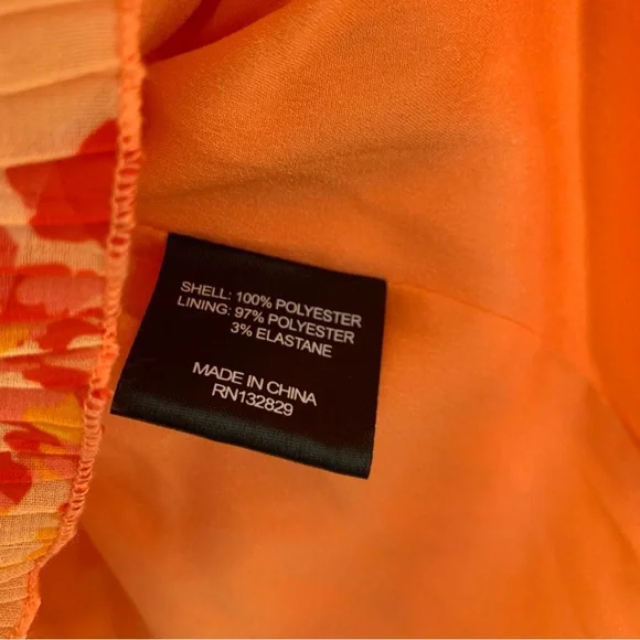 House of Harlow x REVOLVE Kirsi Top in Orange Floral XS - Picture 6 of 9